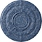 Ekena Millwork Dauphine Ceiling Medallion (Fits Canopies up to 13 1/4"), 33 7/8"OD x 1 3/8"P, Americana Crackle CM33DAAMC - alternate 1